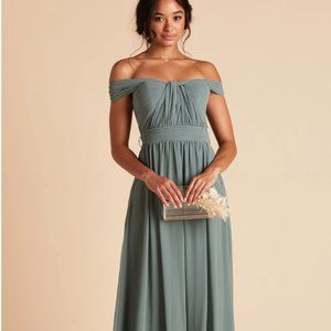 Birdy Grey Grace Convertible Dress Seafoam Chiffon Large